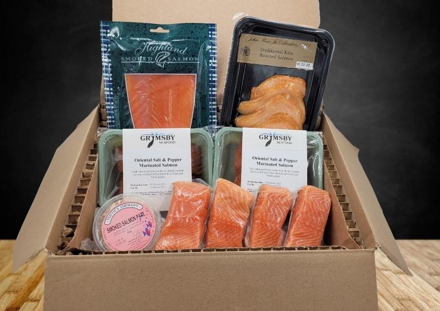 Salmon Lovers Box with Oriental Marinated Salmon