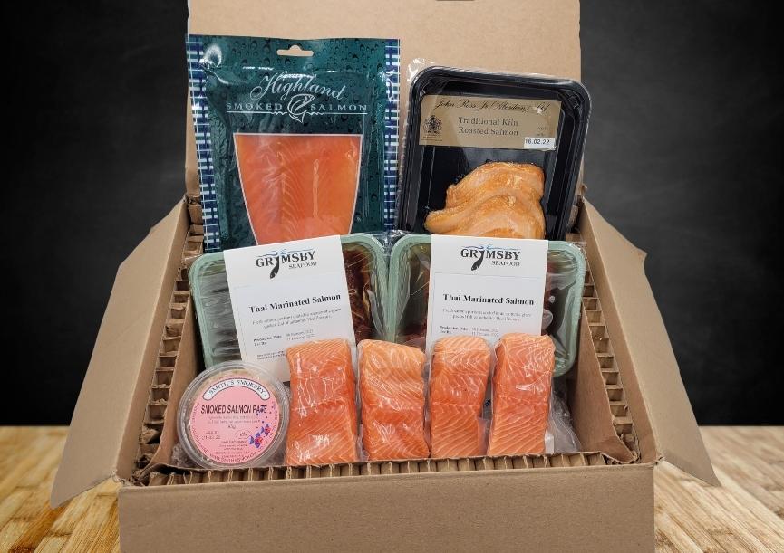 Salmon Lovers Box with Thai Marinated Salmon
